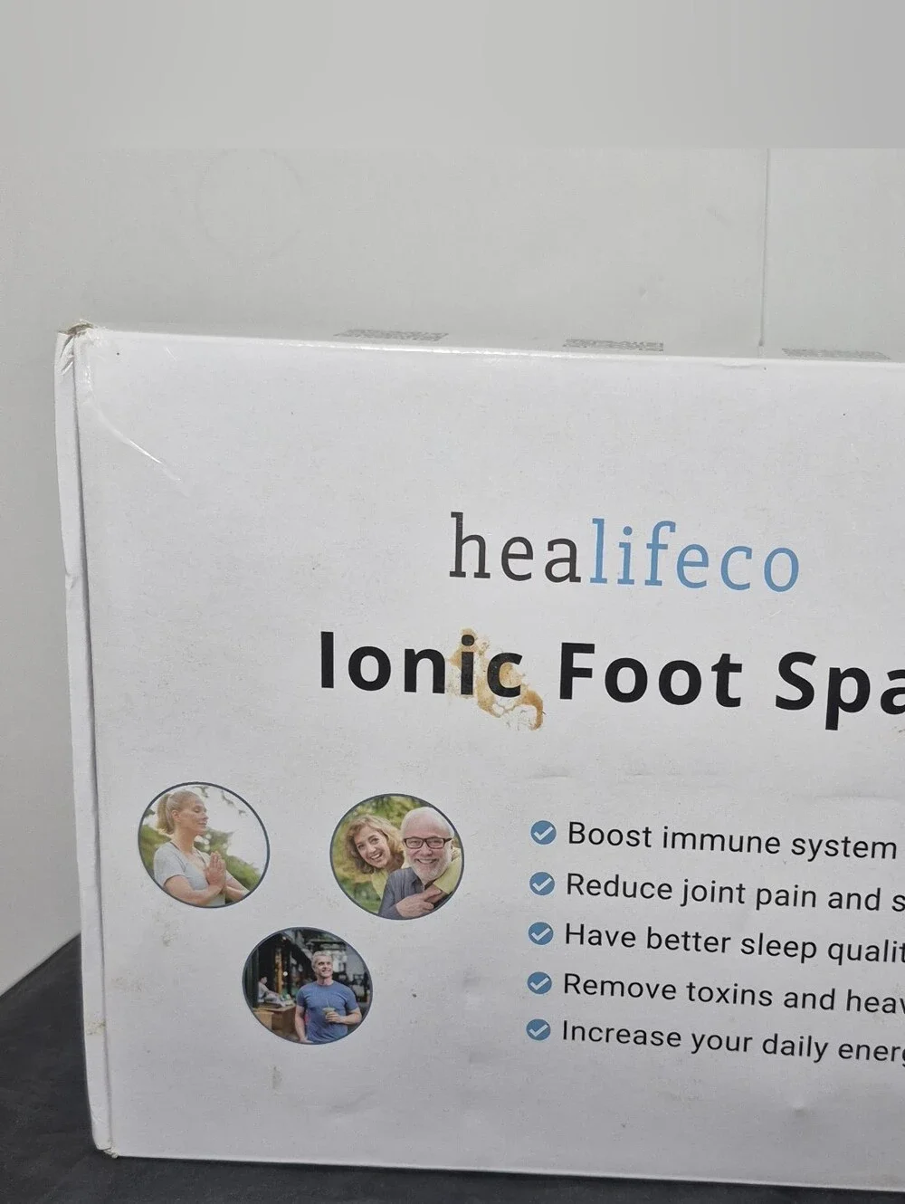 Healifeco Ionic Foot Spa Home Machine Soak Brand New In Box.